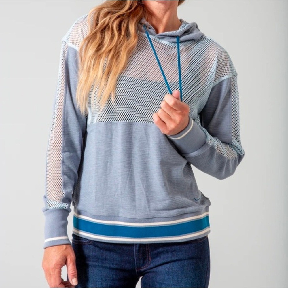 NWT Kimes Ranch Somers Dream Hoodie Women XXL Mesh Western Pullover Rodeo Casual
